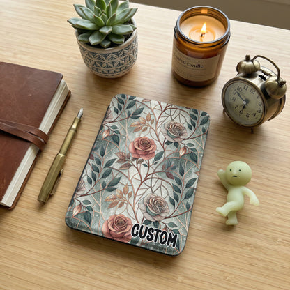 Beautiful Floral Design Custom Notebook