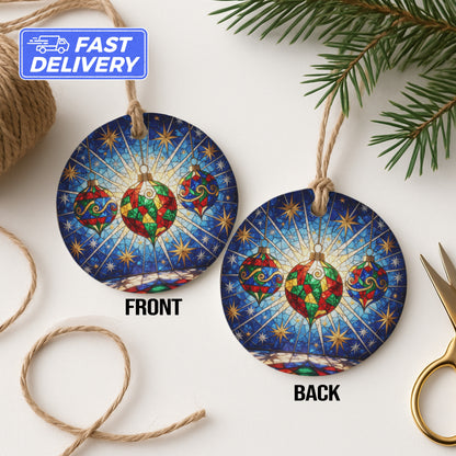 Colorful Christmas Ornaments Set for Holiday product