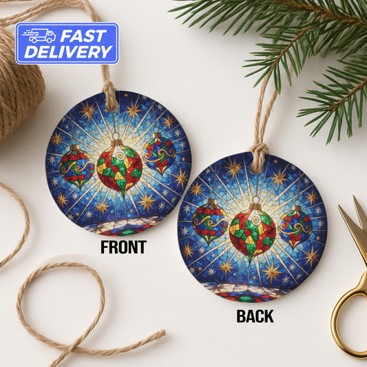 Colorful Christmas Ornaments Set for Holiday product