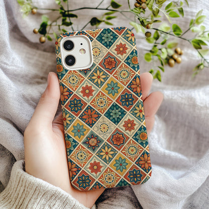 Colorful Floral Pattern Phone Case Cover