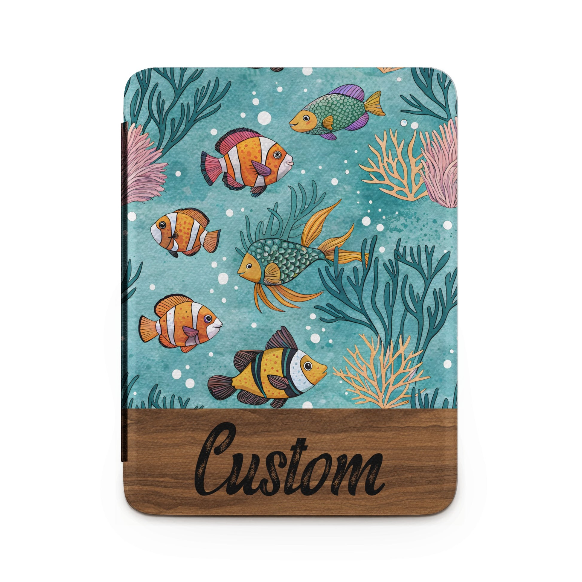 Custom Tropical Fish Design Cutting Board