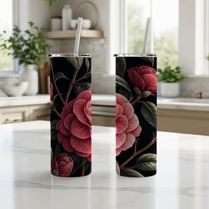 Pink Petal Power A Floral Fantasy Design Tumblers - Walk Greener