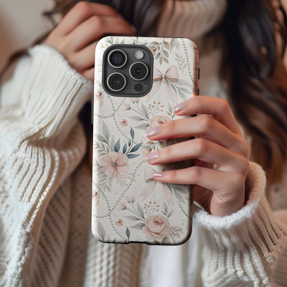 Elegant Floral Design Phone Case for Stylish Protection