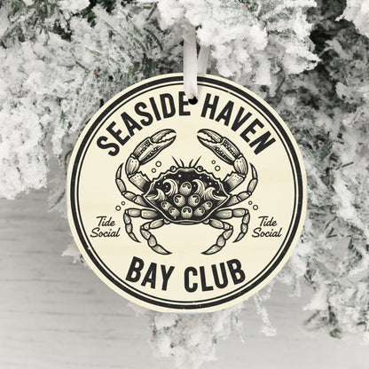 Seaside Haven Bay Club Holiday Ornament product type