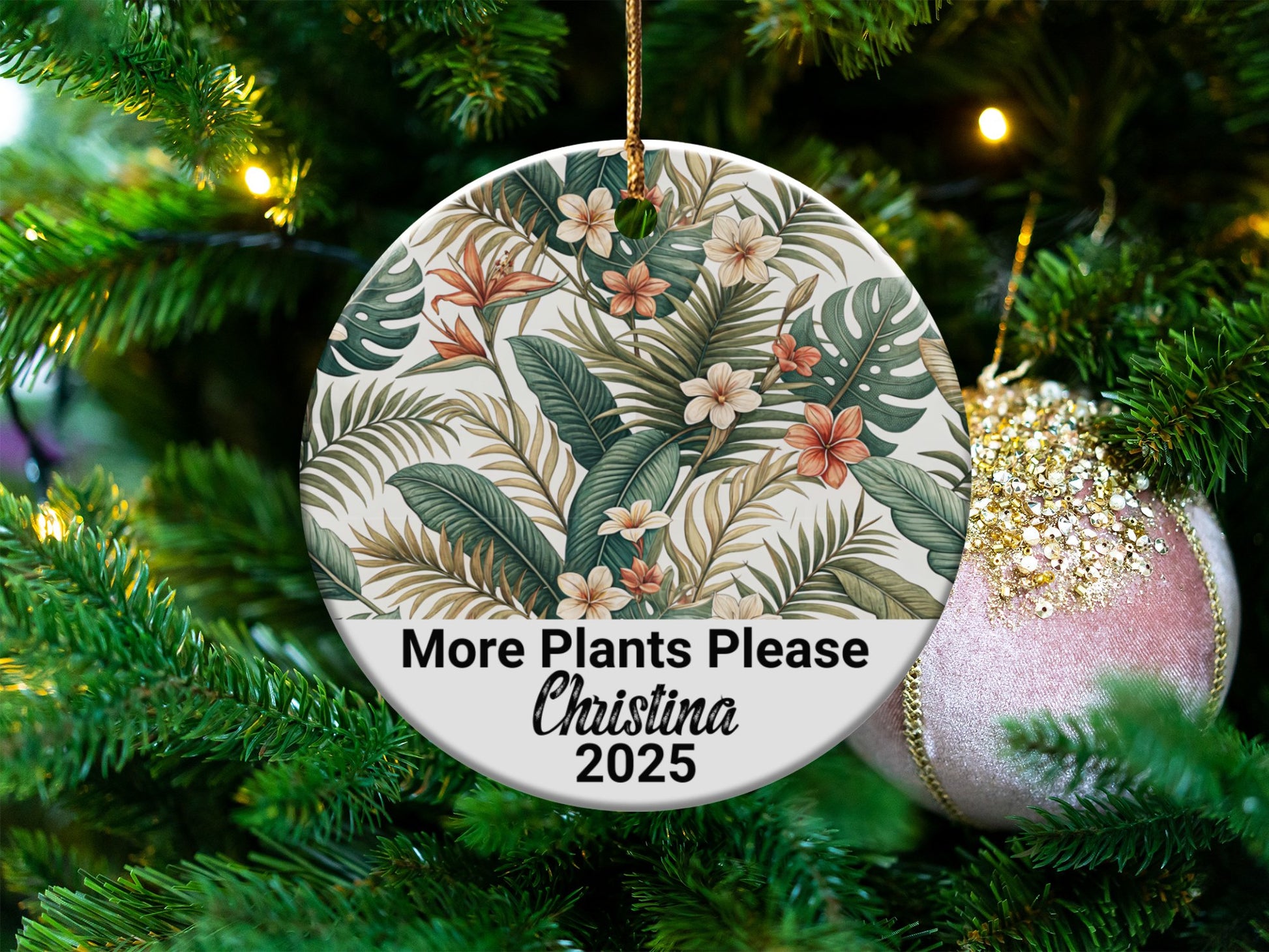 More Plants Please Ornament 2025 product type