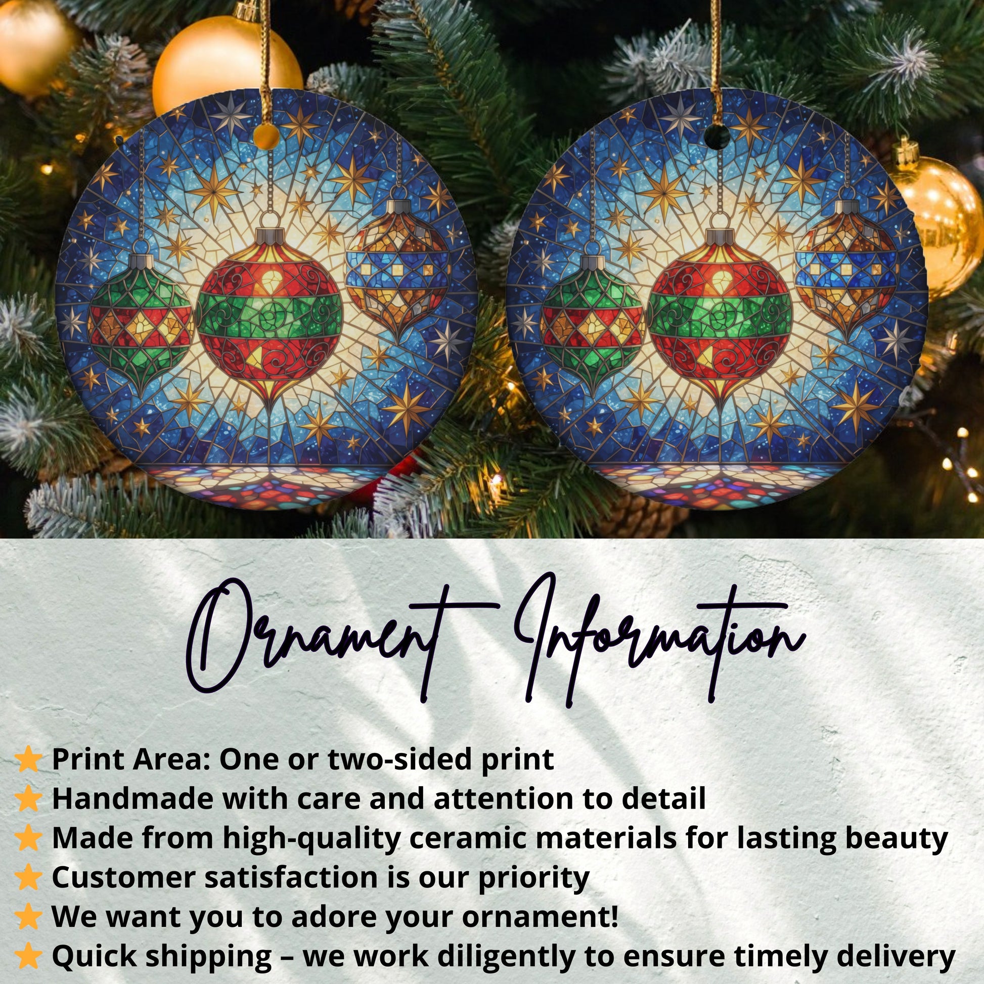 Delicately Crafted Christmas Ornament Product
