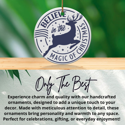 Believe in the Magic of Christmas Ornament product type