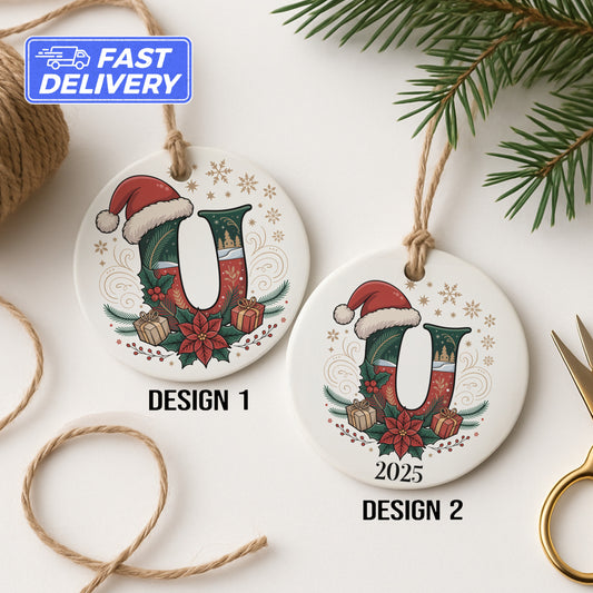 Personalized Christmas Letter Ornament product