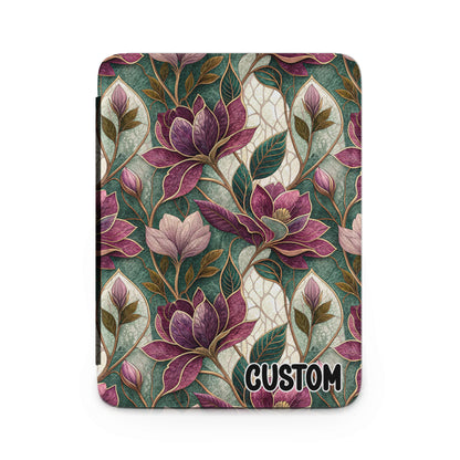 Custom Floral Design with Purple Magnolias Cover