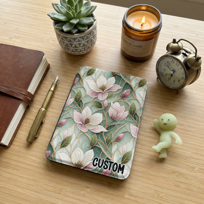 Custom Floral Pattern Design Tablet Cover
