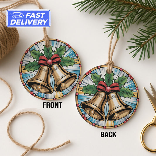 Fast Delivery Double Sided Bells Ornament Product