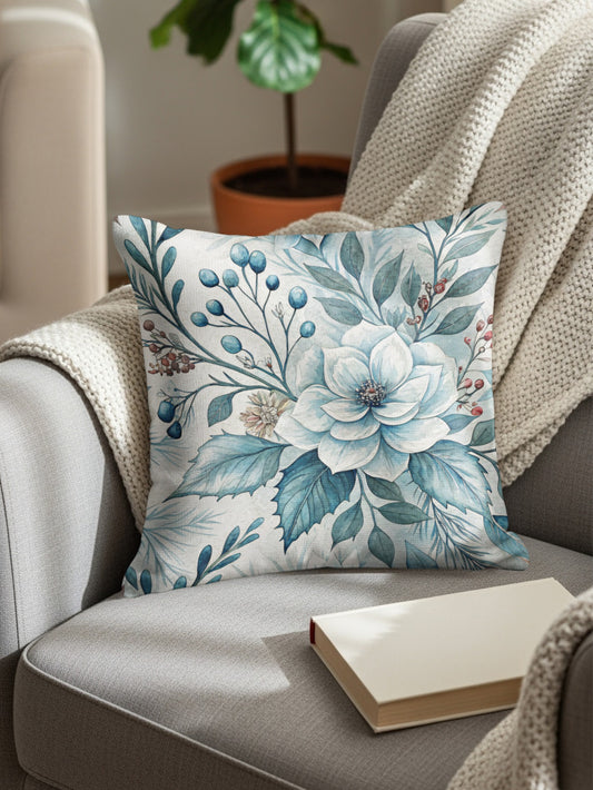 Botanical Design Throw Pillow Cover for Home Decor