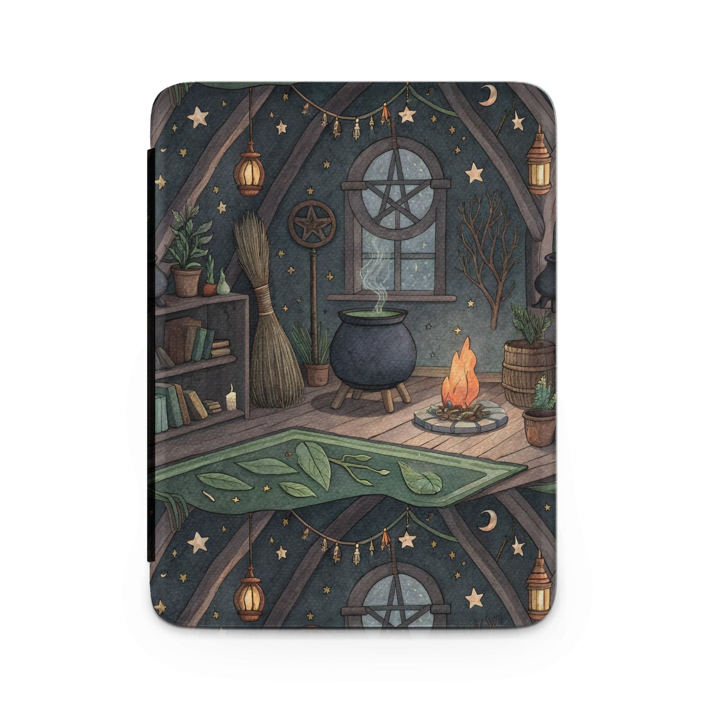 Enchanting Witch's Attic Scene with Magical Objects