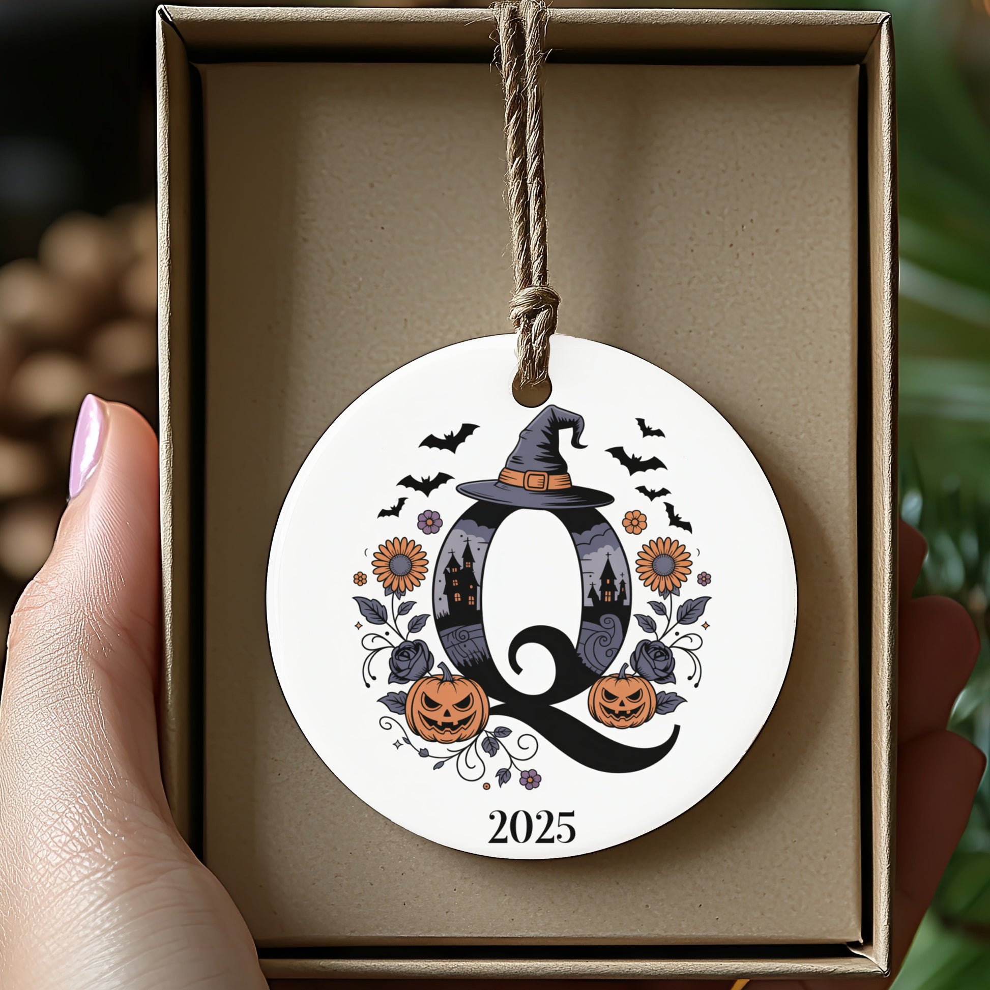 Halloween Themed Personalized 2025 Ornament product