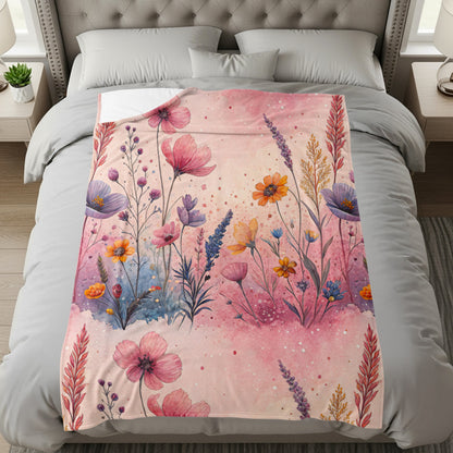 Watercolor Floral Garden Dreams Artistic Design - Walk Greener