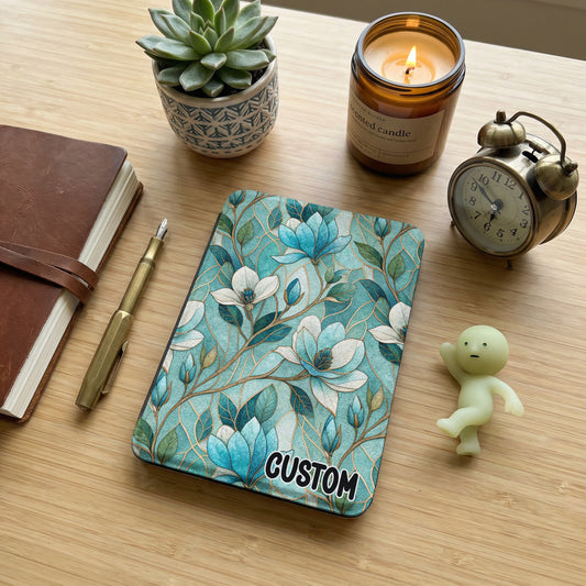 Floral Design Custom Printed Notebook Cover