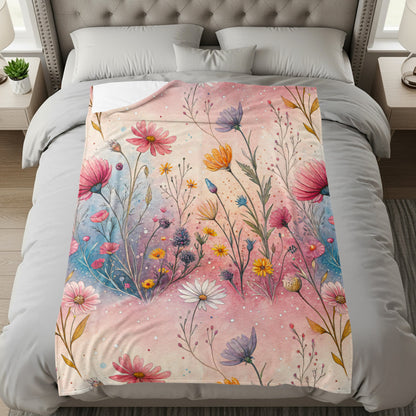 Watercolor Flower Garden Pretty Floral Pattern Seamless - Walk Greener