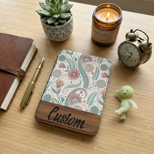 Personalized Floral Custom Design Notebook