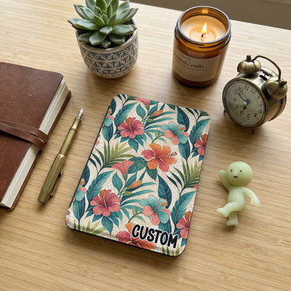 Custom Floral Tropical Design Notebook for Personal Use