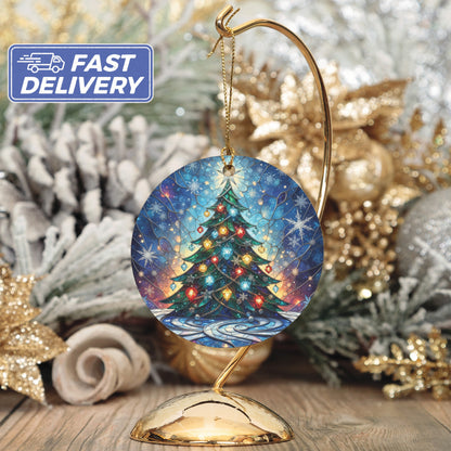 Beautifully Decorated Christmas Tree Ornament product