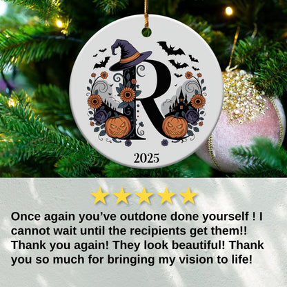 Personalized Halloween Themed Ornament product