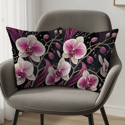 Elegant Floral Design Throw Pillows for Home Decor