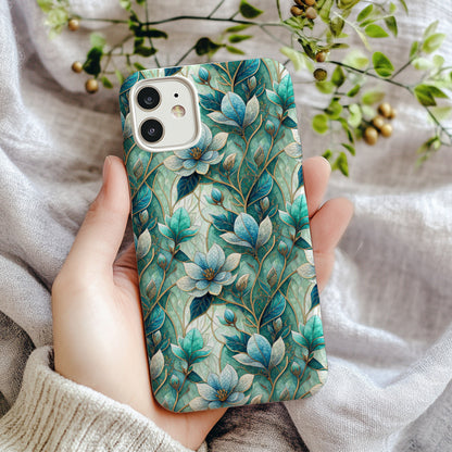 Vibrant Floral Pattern Phone Case Design Accessory