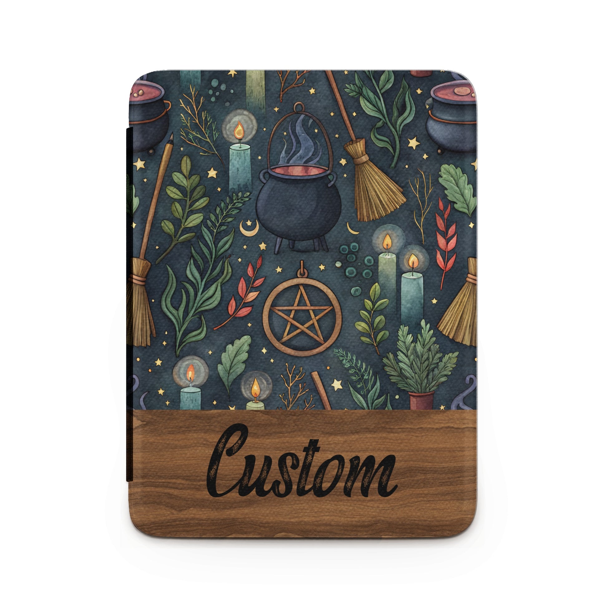 Custom Witchcraft Elements Pattern iPad Case