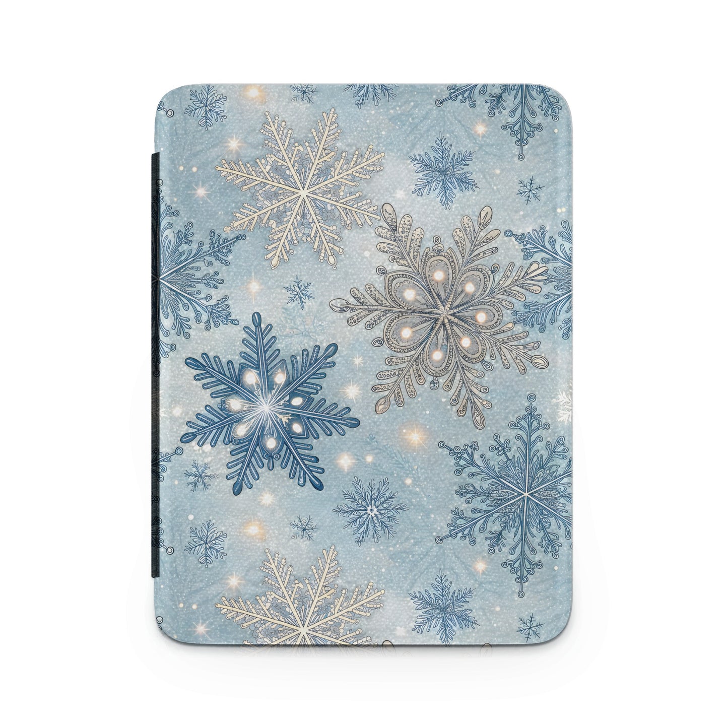 Elegant Snowflake Design Kindle Case Sleeve