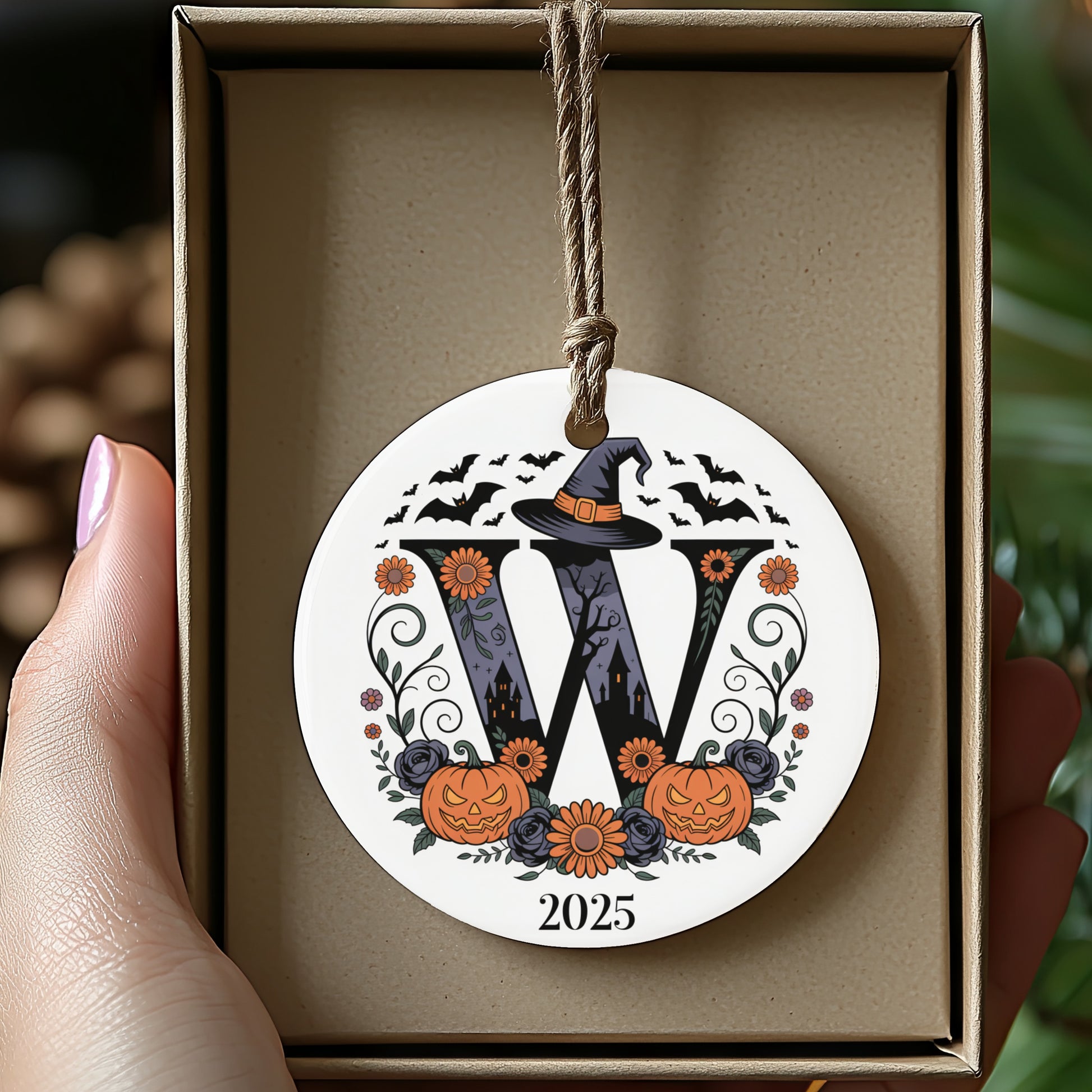 Personalized 2025 Halloween Ornament W Product Type
