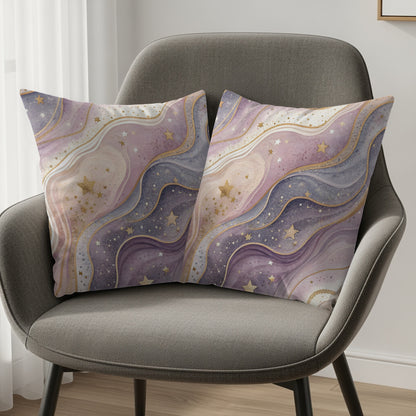 Star and Wave Pattern Decorative Pillow Covers