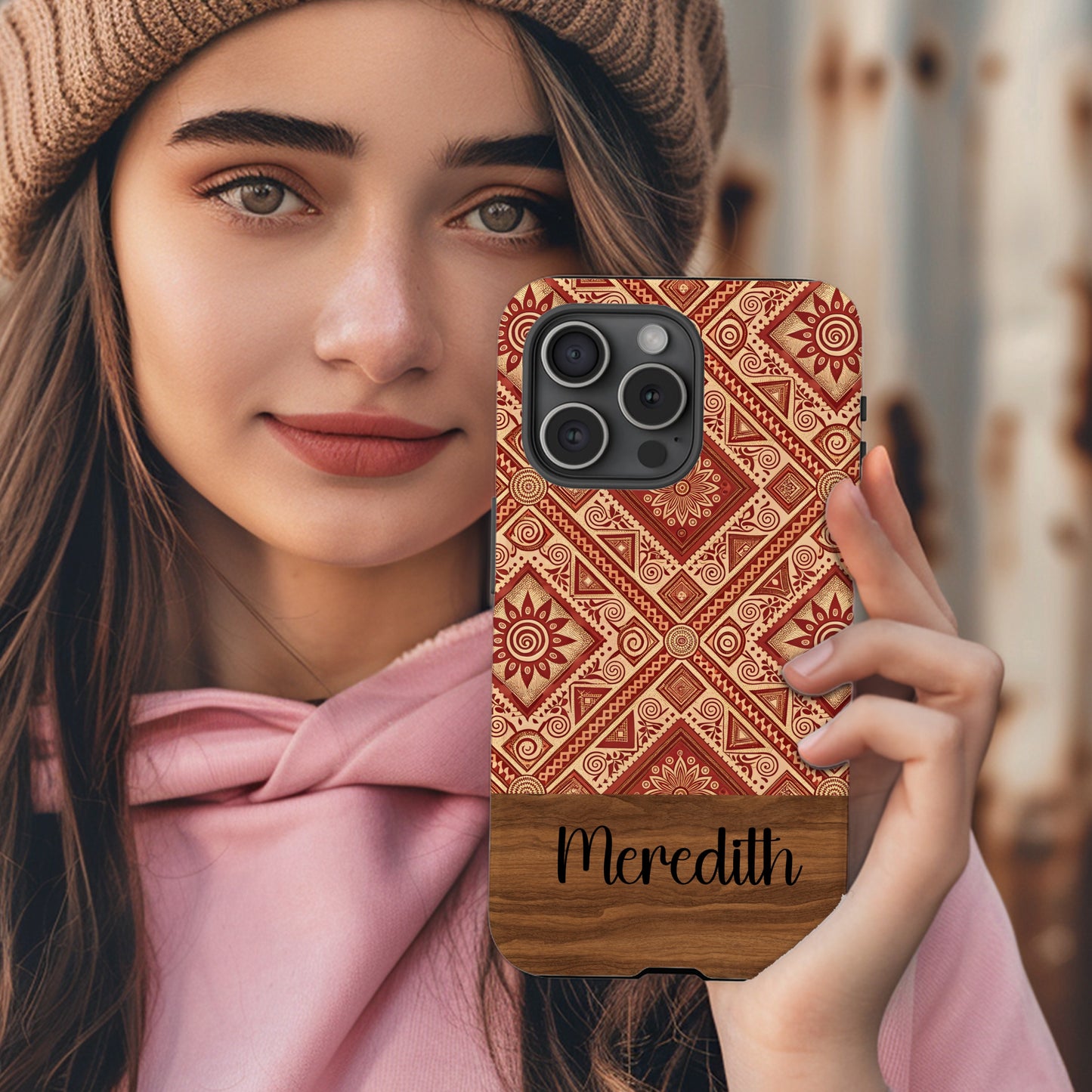 Personalized Bohemian Pattern Phone Case for All Models