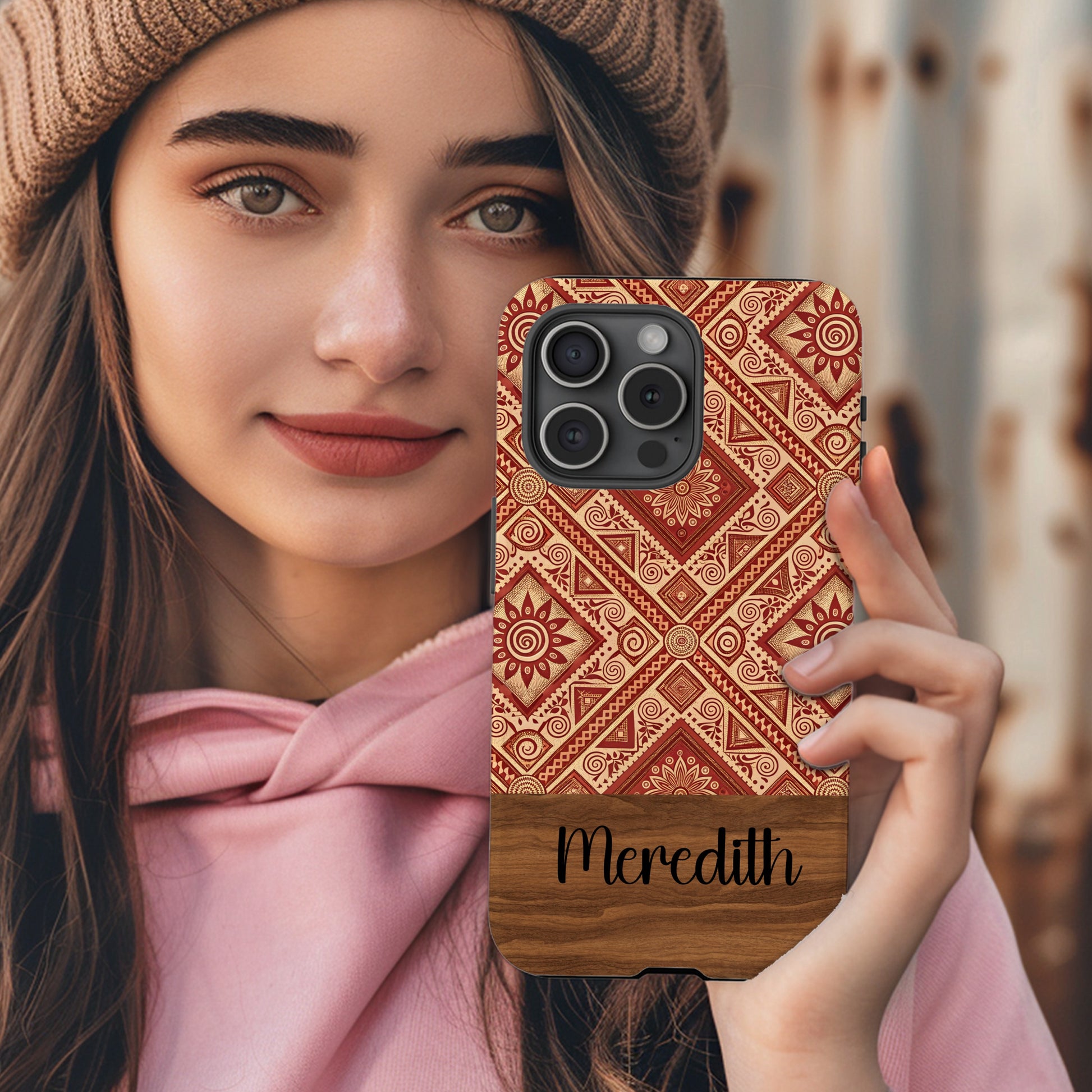 Personalized Bohemian Pattern Phone Case for All Models