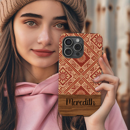 Personalized Bohemian Pattern Phone Case for All Models