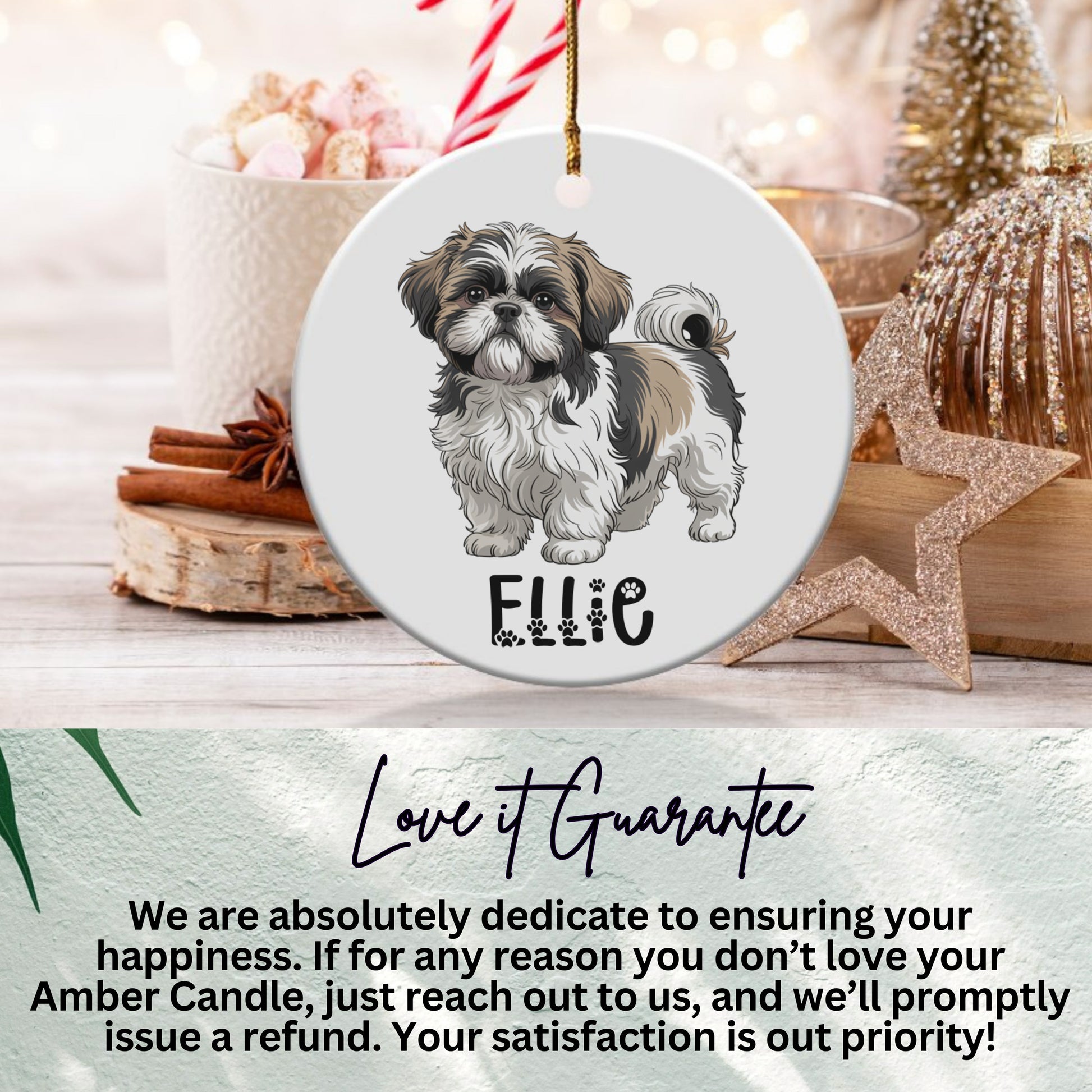 Cute Shih Tzu Illustration Personalized product type