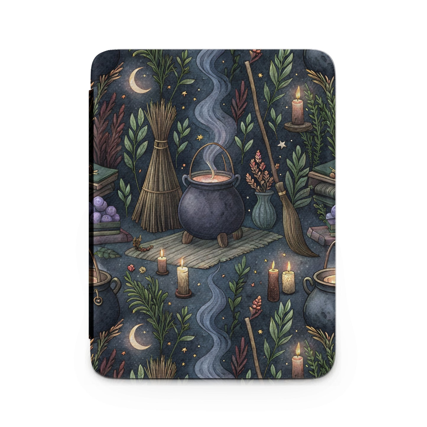 Mystical Witchcraft and Candlelight Scenes Blanket