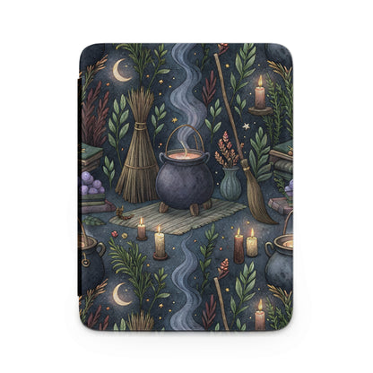 Mystical Witchcraft and Candlelight Scenes Blanket