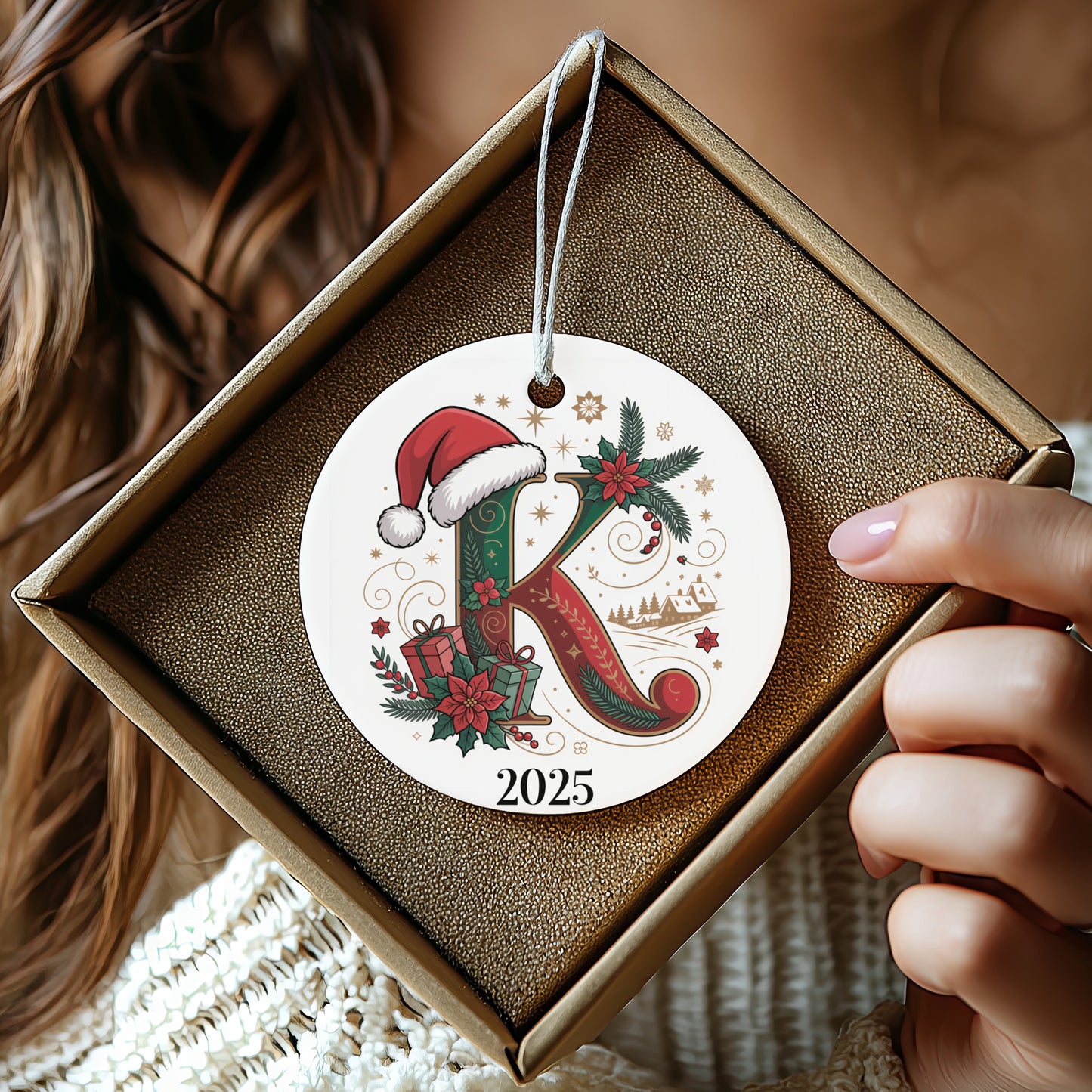 Personalized Christmas 2025 Ornament Keepsake Gift product