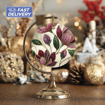 Floral Patterned Hanging Ornament with Fast Delivery
