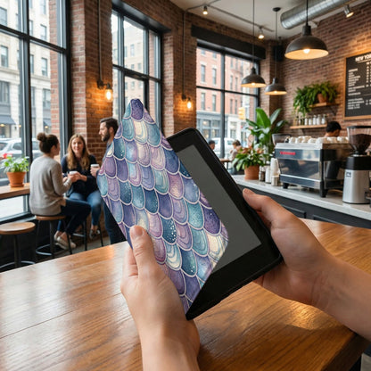 Stylish Digital E-Reader Cover with Colorful Pattern Design