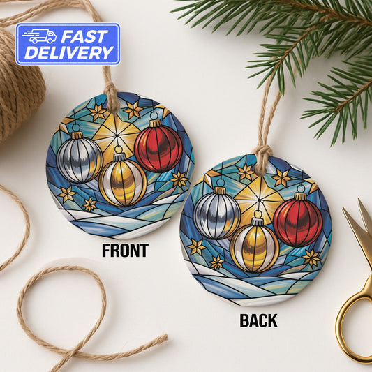 Colorful Christmas Holiday Ornament product type