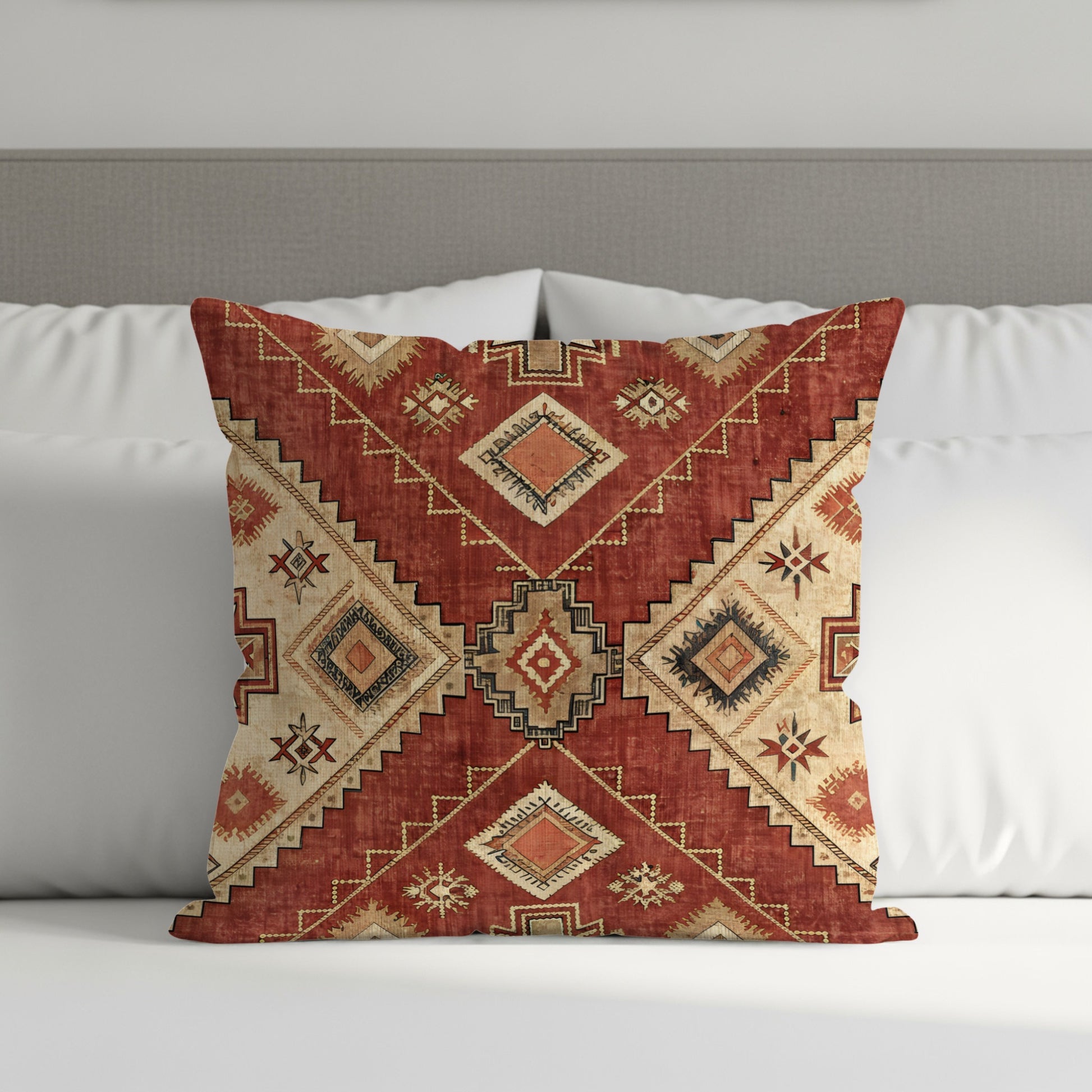 Boho Chic Decorative Cushion for Home Decor