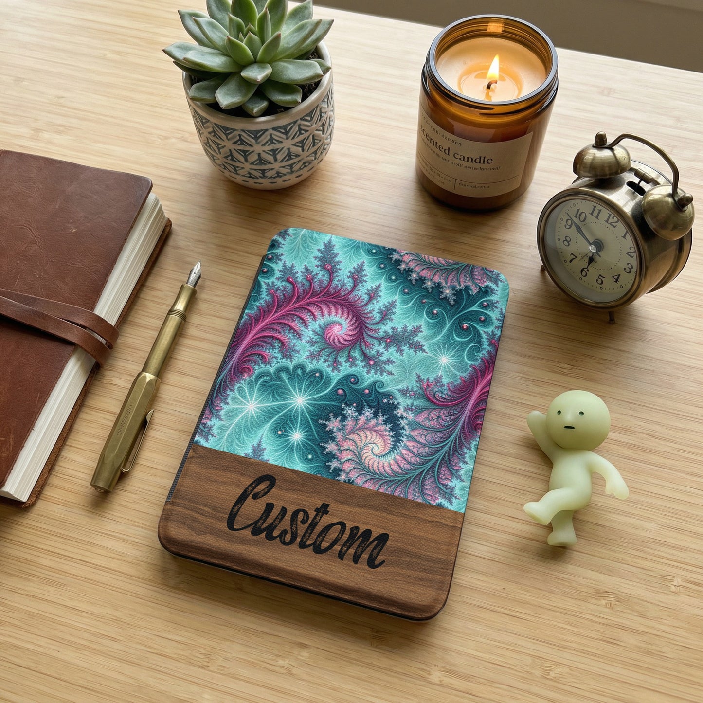 Unique Custom Design Stylish Fractal Art Notebook