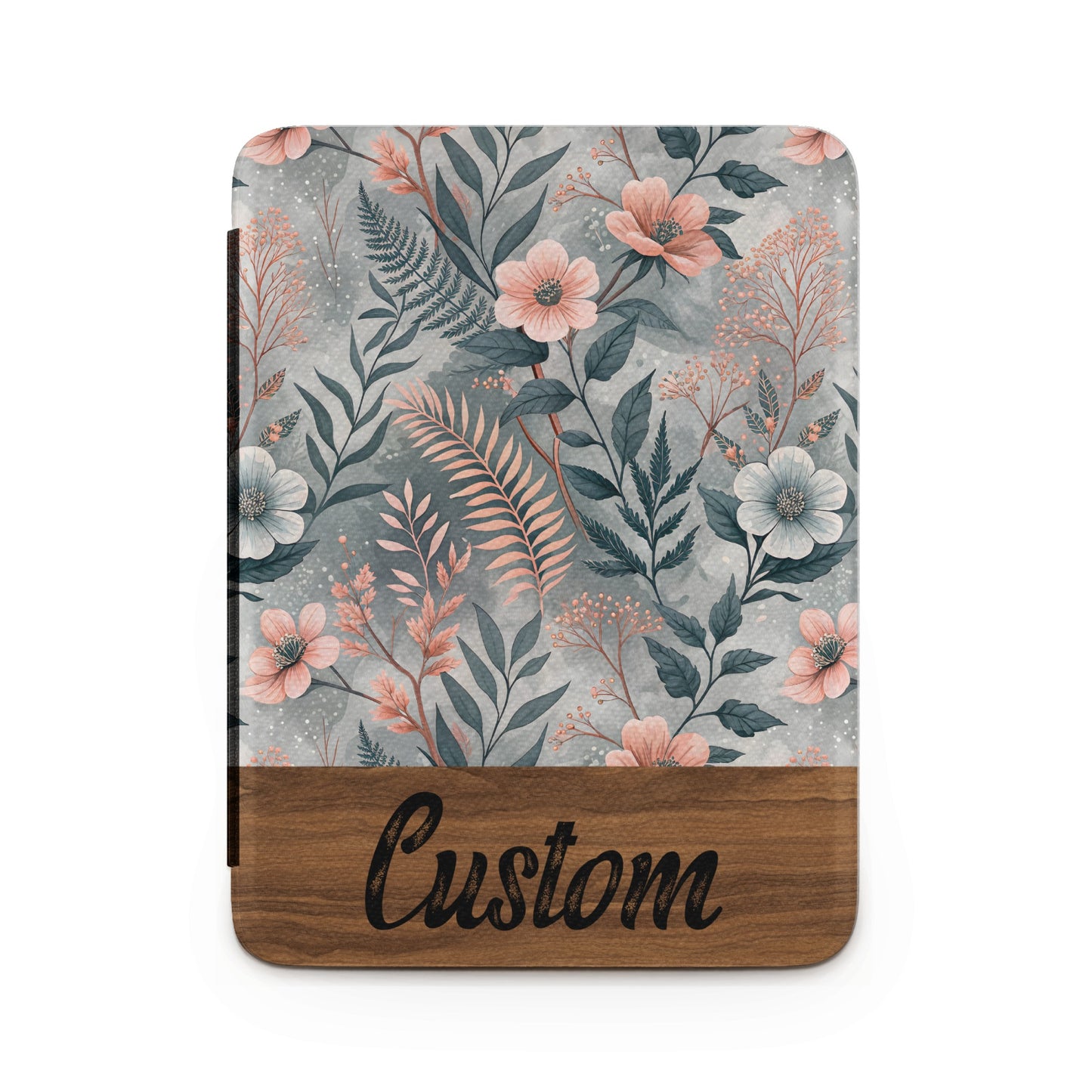 Custom Floral Design with Wooden Accent Product
