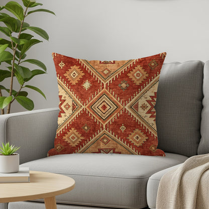 Ethnic Aztec Inspired Geometric Patterns Pillows & Pillow Cases - Walk Greener