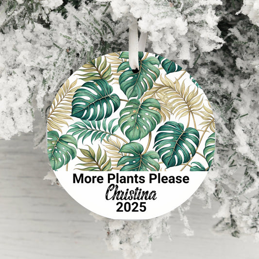 Tropical Leaf Design More Plants Please Ornament product type