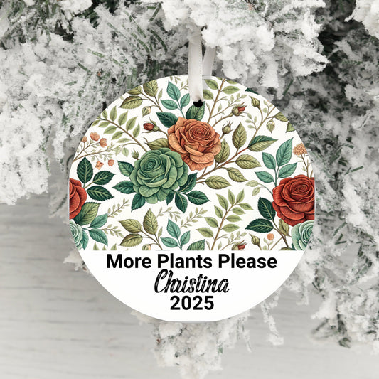 More Plants Please Christina 2025 ornament product