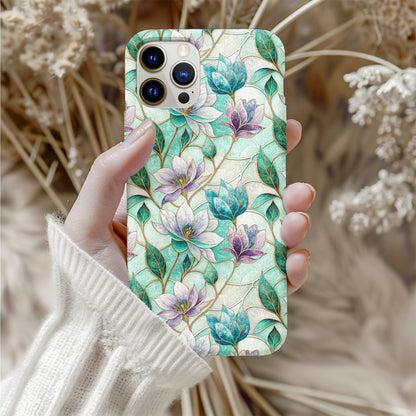Elegant Floral Pattern Phone Case for Stylish Protection