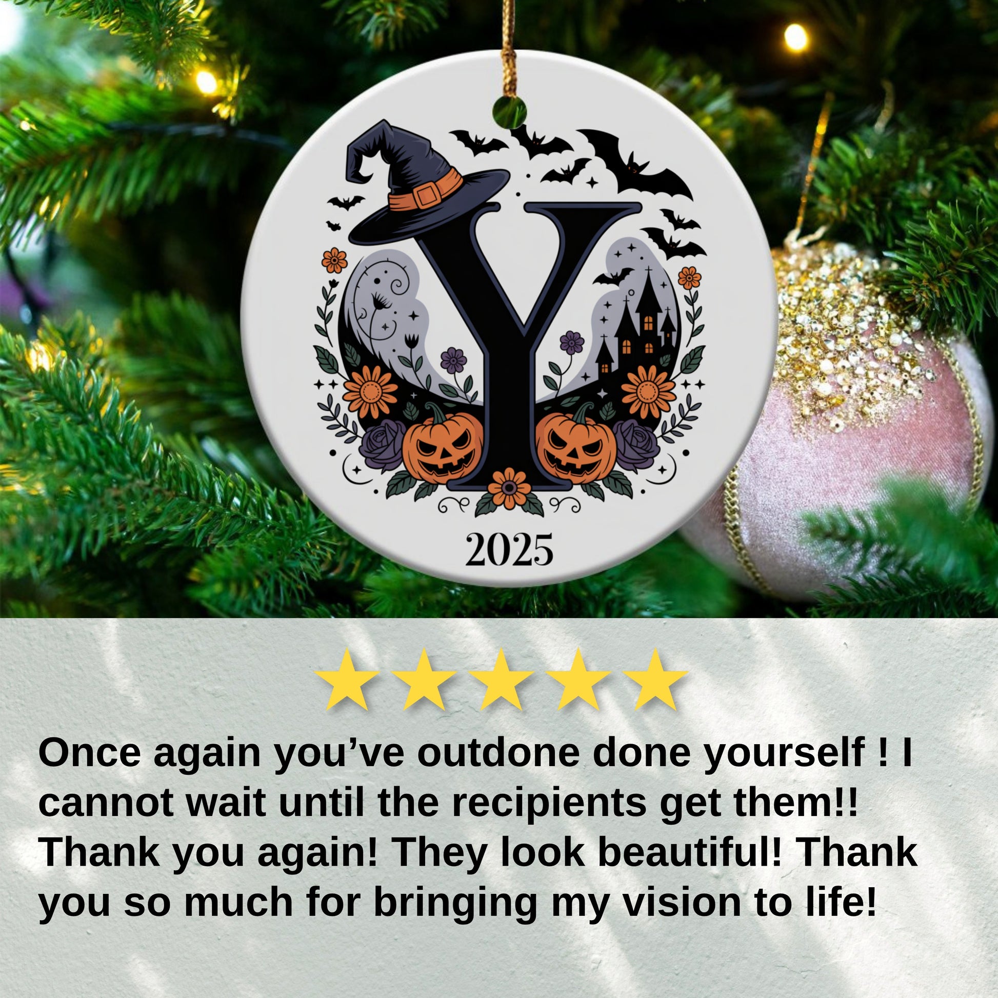 Halloween 2025 Ornament Christmas Decoration product