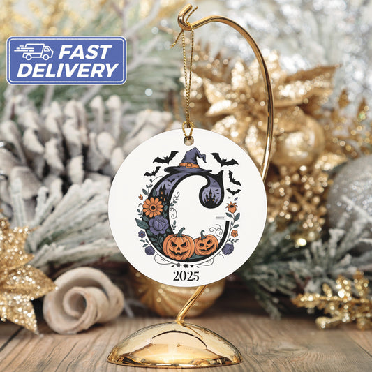 Personalized Halloween 2025 Ornament for Holiday Decor product